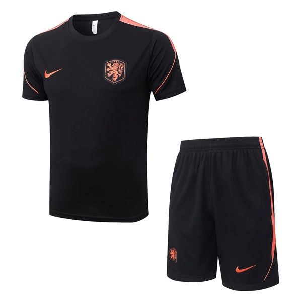 Camiseta Entrenamiento Países Bajos 2026-2027 Negro 2